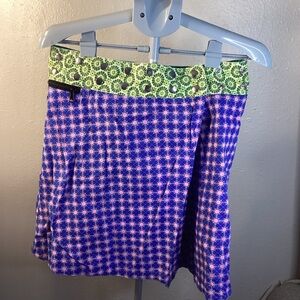 Moshiki & Nijens Reversible Wrap Skirt  One size